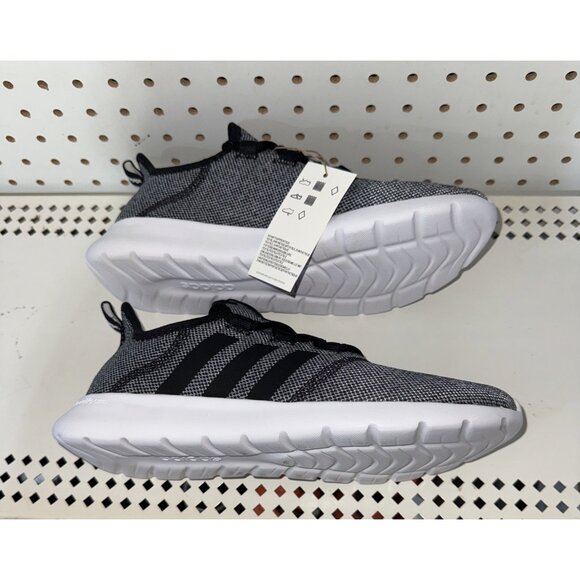 Adidas Cloudfoam Pure 2.0 Womens Athletic Running Shoes Size 8.5 Black White - Picture 5 of 10